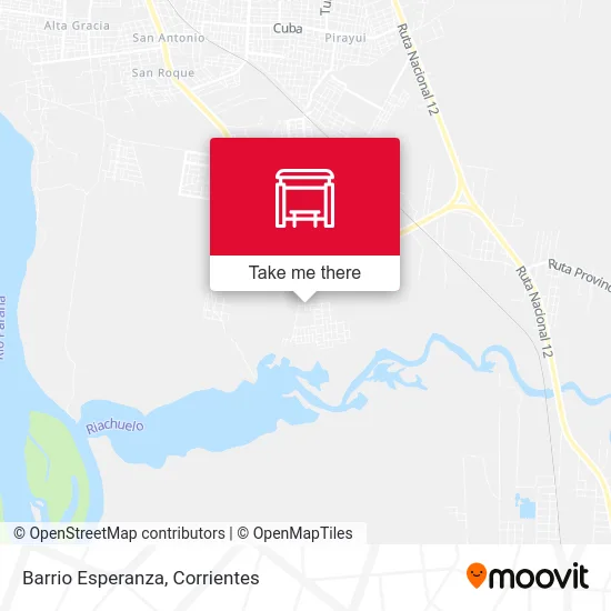 Barrio Esperanza map