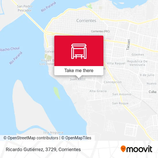 Ricardo Gutiérrez, 3729 map