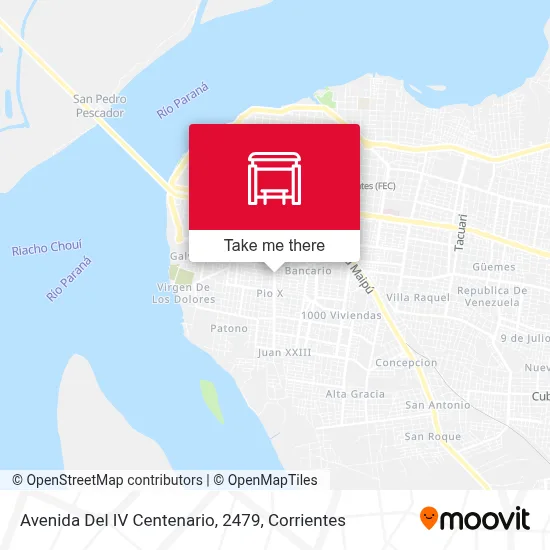 Avenida Del IV Centenario, 2479 map