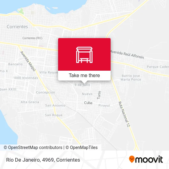 Río De Janeiro, 4969 map