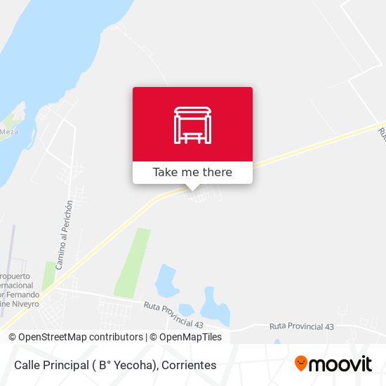 Mapa de Calle Principal ( B° Yecoha)