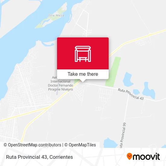 Ruta Provincial 43 map