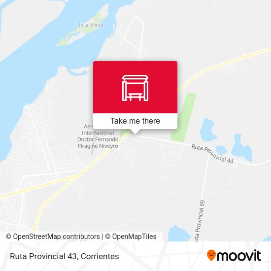 Ruta Provincial 43 map