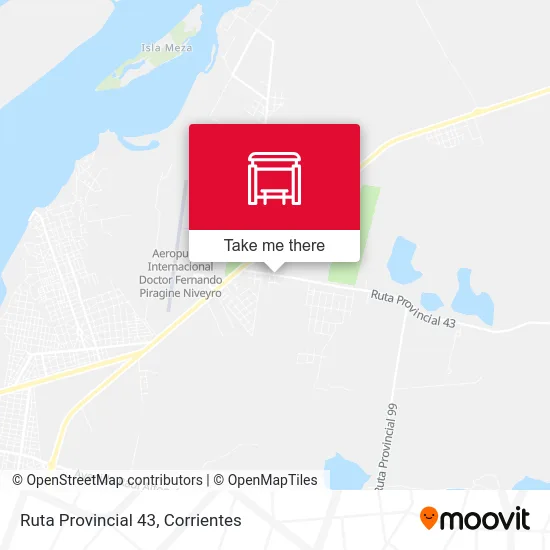 Ruta Provincial 43 map