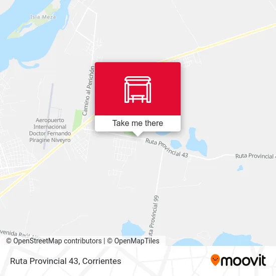 Ruta Provincial 43 map