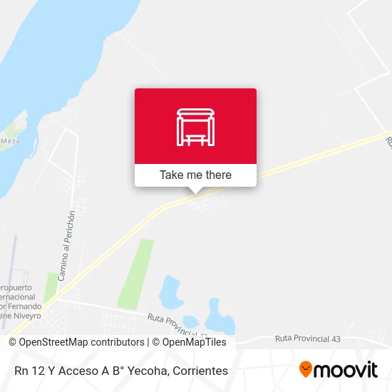 Rn 12 Y Acceso A B° Yecoha map