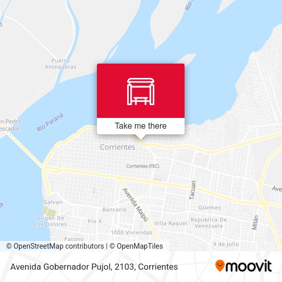 Avenida Gobernador Pujol, 2103 map