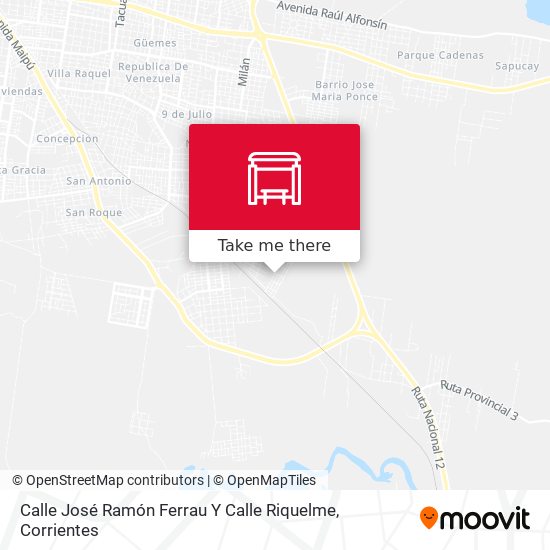 Calle José Ramón Ferrau Y Calle Riquelme map