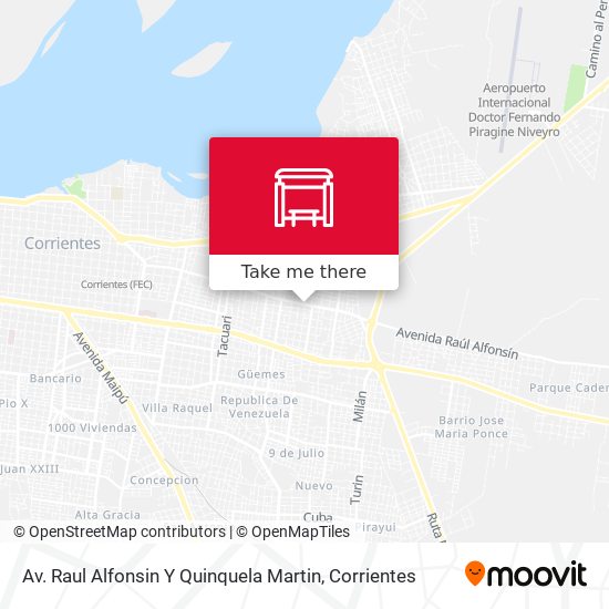 Mapa de Av. Raul Alfonsin Y Quinquela Martin