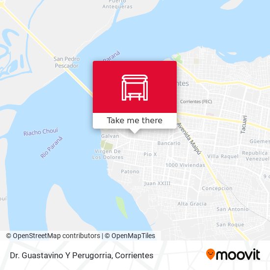 Dr. Guastavino Y Perugorria map