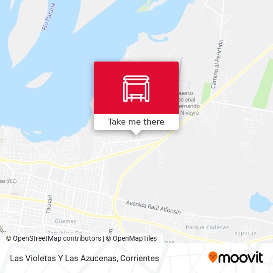 Mapa de Las Violetas Y Las Azucenas