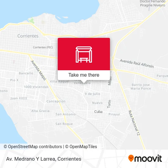 Av. Medrano Y Larrea map