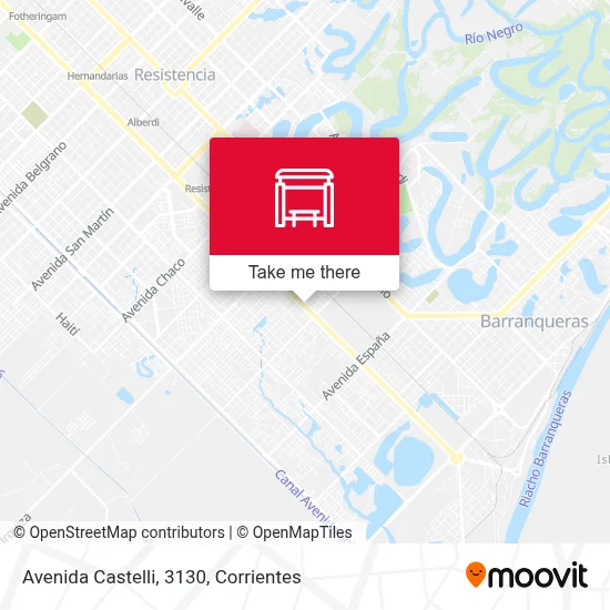 Avenida Castelli, 3130 map