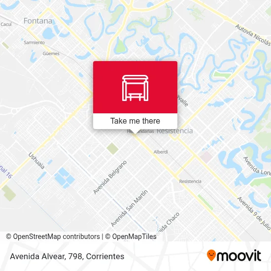 Avenida Alvear, 798 map