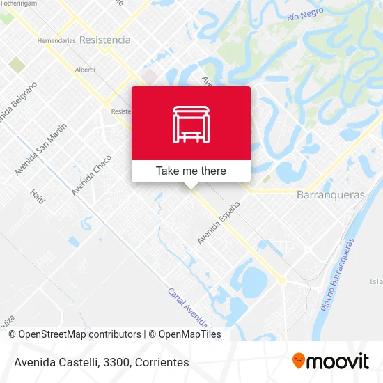 Avenida Castelli, 3300 map