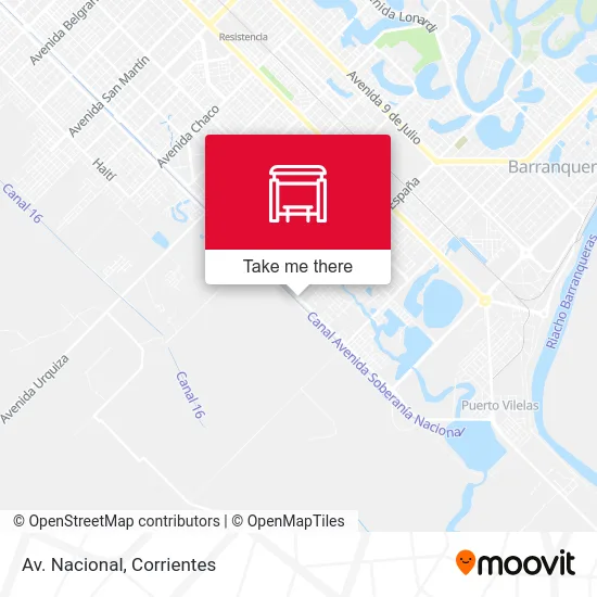 Av. Nacional map