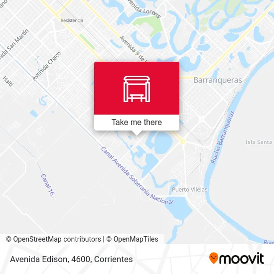 Avenida Edison, 4600 map