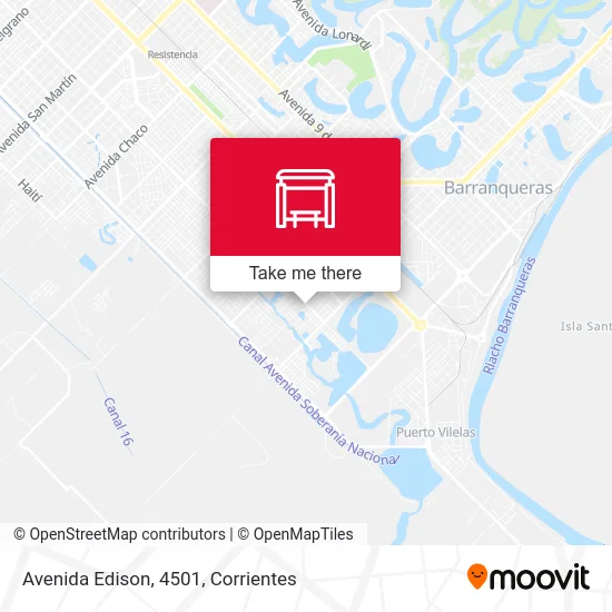 Avenida Edison, 4501 map