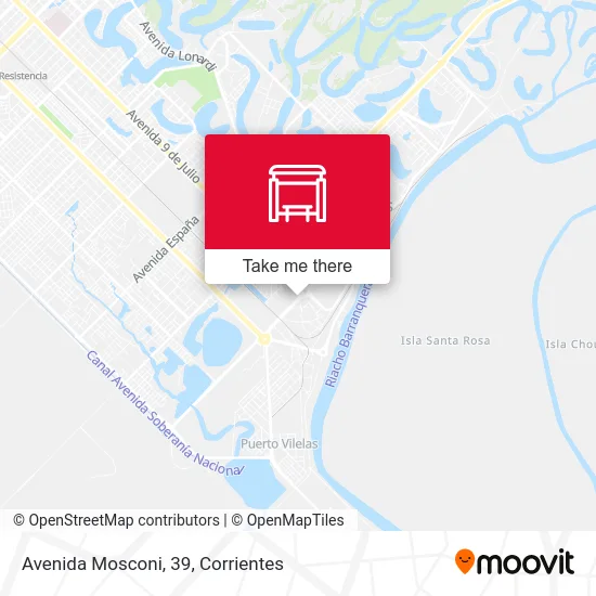 Avenida Mosconi, 39 map