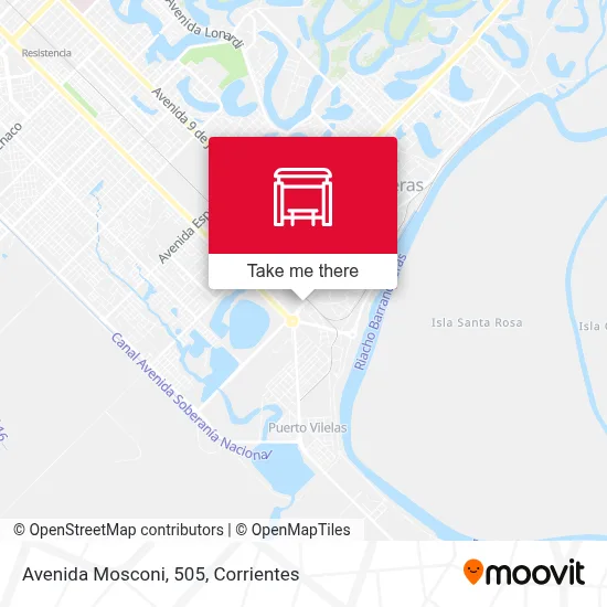 Avenida Mosconi, 505 map