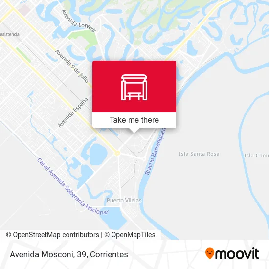 Avenida Mosconi, 39 map