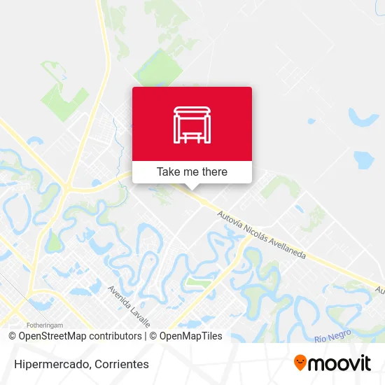 Hipermercado map