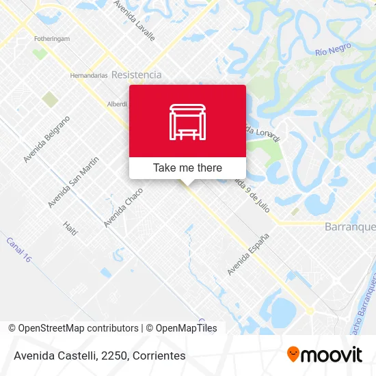 Avenida Castelli, 2250 map
