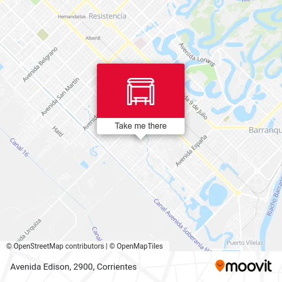 Avenida Edison, 2900 map