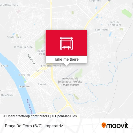 Praça Do Ferro (B/C) map