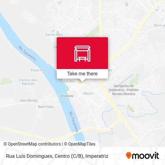 Rua Luís Domingues, Centro (C / B) map