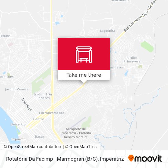 Mapa Rotatória Da Facimp | Marmogran (B / C)