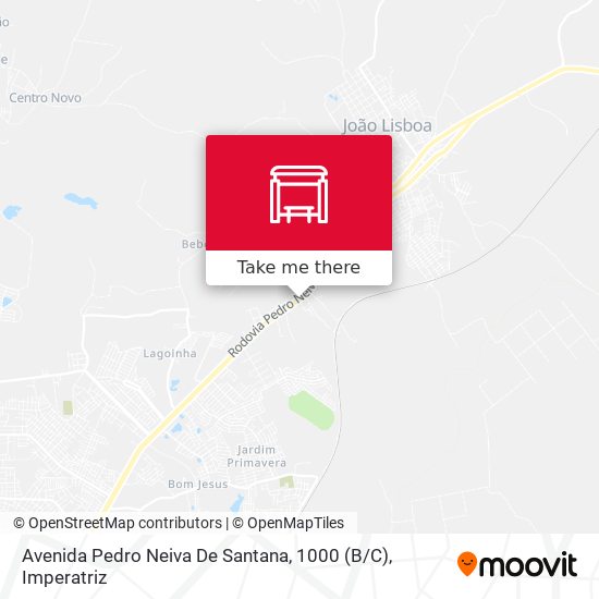 Avenida Pedro Neiva De Santana, 1000 (B / C) map