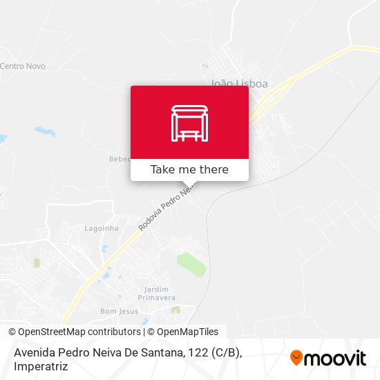 Mapa Avenida Pedro Neiva De Santana, 122 (C / B)