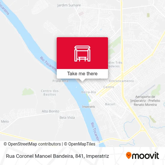 Rua Coronel Manoel Bandeira, 841 map