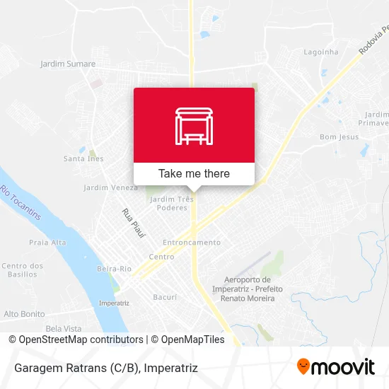 Garagem Ratrans (C/B) map