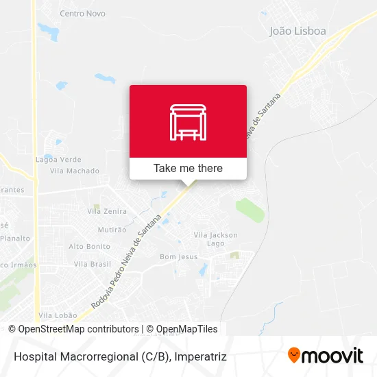 Hospital Macrorregional (C/B) map
