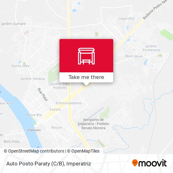 Auto Posto Paraty (C/B) map