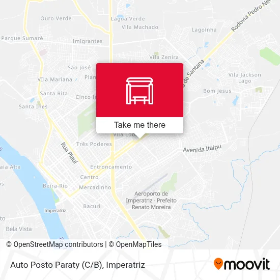 Auto Posto Paraty (C/B) map