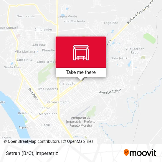 Setran (B/C) map