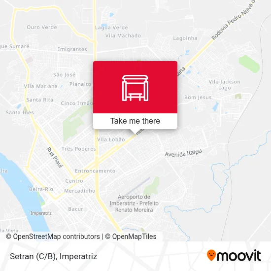 Setran (C/B) map