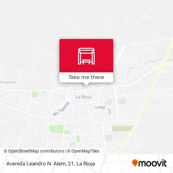 Avenida Leandro N. Alem, 21 map