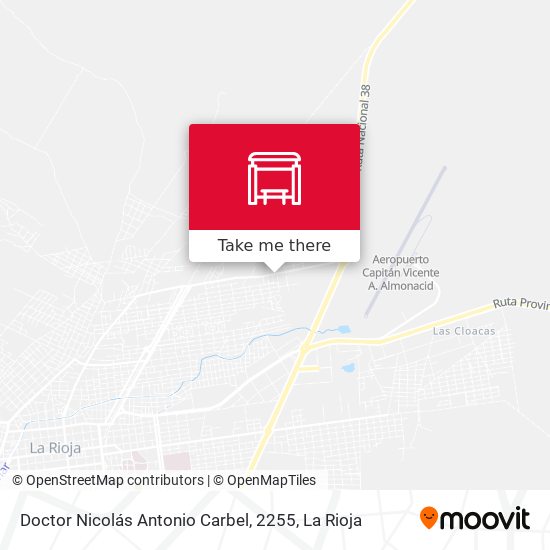 Mapa de Doctor Nicolás Antonio Carbel, 2255