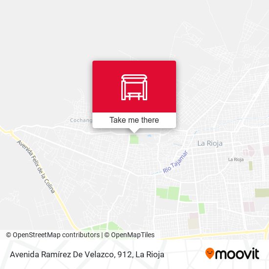 Avenida Ramírez De Velazco, 912 map