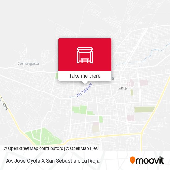 Mapa de Av. José Oyola X San Sebastián