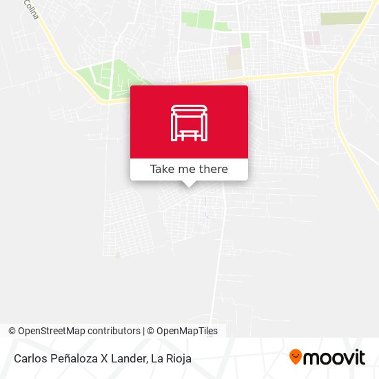 Mapa de Carlos Peñaloza X Lander