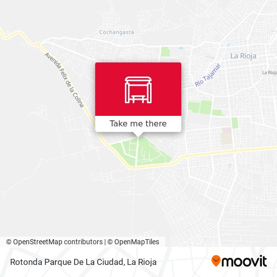 Rotonda Parque De La Ciudad map