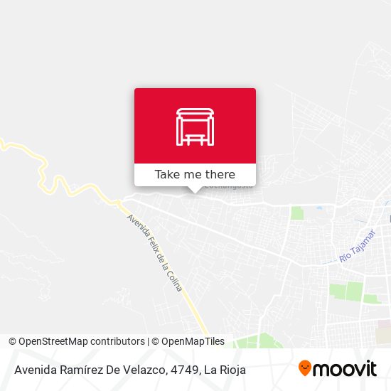 Avenida Ramírez De Velazco, 4749 map