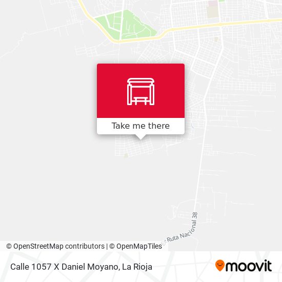 Calle 1057 X Daniel Moyano map