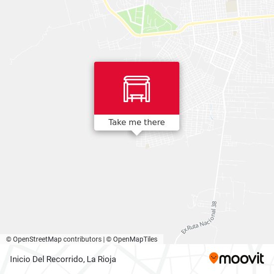 Mapa de Inicio Del Recorrido