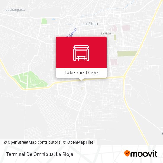 Mapa de Terminal De Omnibus